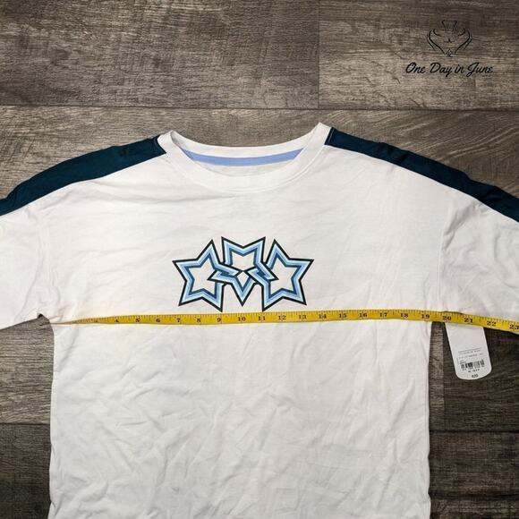 Xersion Round Neck Short Sleeve Graphic T-Shirt Top Size XL (18.5) - Picture 3 of 5